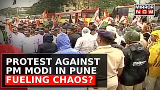 Protests in Pune Against PM Modi's Visit and Award Ceremony | Lokmanya Tilak Award | Top Updates