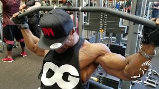 Silvio Samuel 3 days out from Indiana Pro-Iron Diaries