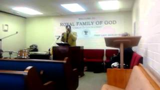 Pastor Ray preaching on 2 Chronicles 7:14