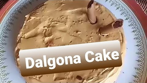 Dalgona Coffee Cake - No oven -#Shorts