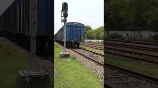 This is how train carriages are connected through direction.#shorts #railway #train #coupling
