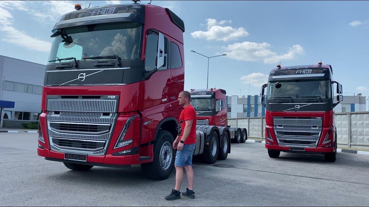 Знакомство с новой Volvo FH 16 4*6.Дальнобой по России на Volvo FH