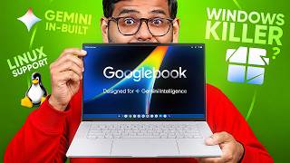 YouTube thumbnail: Google Just Built the Android MacBook… Meet Googlebook!
