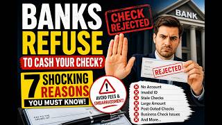 ⚠️ Banks Are REFUSING Checks – Don’t Go Until You Watch This!