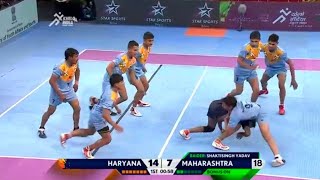 Haryana vs Maharashtra Boy's Kabaddi Match Full Highlights | Khelo India School Games 2018