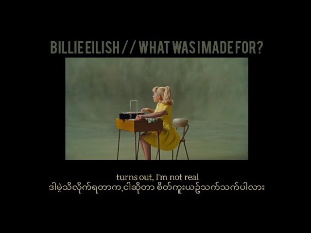 Billie Eilish - What Was I Made For? [mmsub] class=