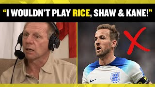 NO KANE, RICE & SHAW! ❌⚽️ Who should start for England vs Wales? Stuart Pearce has his say! 🔥