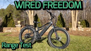 Range Test - Wired Freedom Ebike