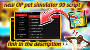 new OP pet simulator 99 script • | multi-farm and autofarm link in the description 👀