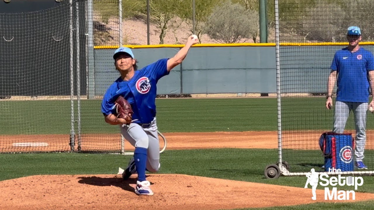 Shota Imanaga vs. Seiya Suzuki at Cubs Spring Training
