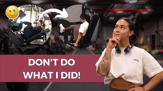 TRYING & RATING MY FIRST EVER YOUTUBE WORKOUT *omg!!!*