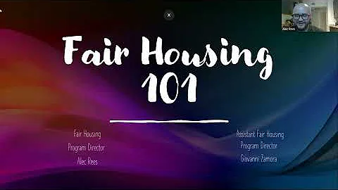 Fair Housing 101 | Community Training Series