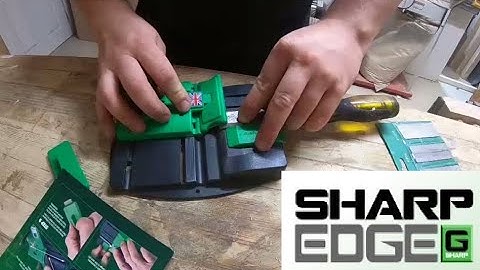 GSharp Sharp Edge - Sharpening a chisel demo