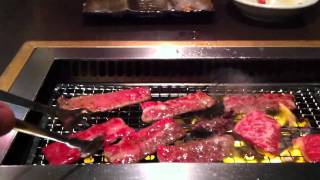 Grilling whale meat illegally at a Tokyo restaurant