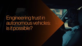 How can we build trust with autonomous vehicles? | Disruptive Thinkers