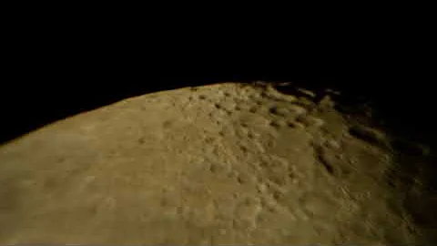 The moon #8 second of unknown object of the night