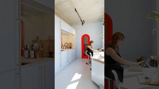 From Rooftop Laundry to 28sqm/301sqft Apartment! #nevertoosmall #shorts