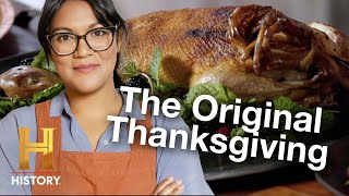 Sohla Cooks the FIRST Thanksgiving Feast from 1621 | Ancient Recipes with Sohla