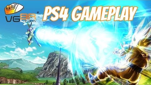 Dragon Ball Xenoverse PS4 Gameplay Goku vs Vegeta Piccolo vs Gohan BGS 2014