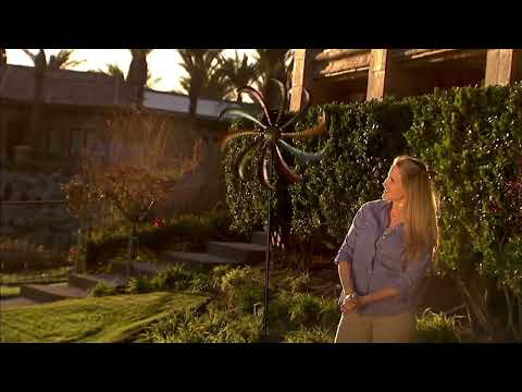 Bernini Solar Powered Windless Wind Spinner on QVC