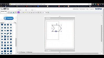 Designing with shapes in ScanNcut Canvas by Jen Blausey