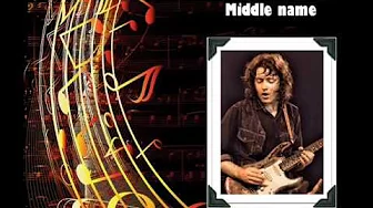 Rory Gallagher - Middle name - Magic Tour 0016 Rory Gallagher - Middle name - Magic Tour 0016