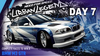 Need For Speed No Limits | BMW M3 GTR ( Day 7 - Urban Legend )