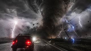 Monster Tornado Strikes Foraker, Oklahoma | Storm Chasers Caught in Deadly Chaos