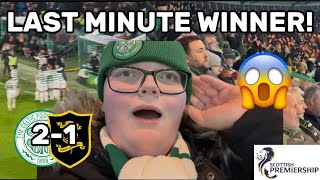 LATE SCENES AS CELTIC SCORE LAST MINUTE WINNER AGAINST LIVINGSTON! 😱 MATCHDAY VLOG