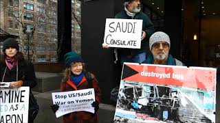 Vigil at Saudi Consulate