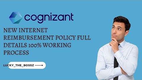 New Internet reimbursement policy in Cognizant Full Details,How To claim.100% Working Process.