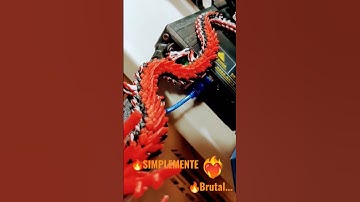 Dragón ❤️‍🔥 Tricolor ANYCUBIC VYPER-3D...🔥