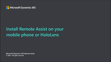 Install Remote Assist on your mobile phone or HoloLens