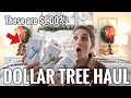 DOLLAR TREE HAUL **NEW $1.00 DECOR FOUND** BRAND NEW FINDS