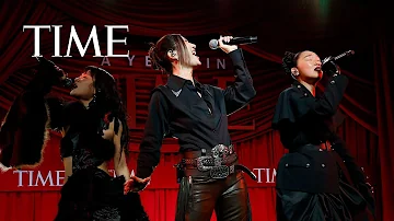 Huntr/x from 'KPop Demon Hunters' perform "Golden" live at “A Year in TIME”