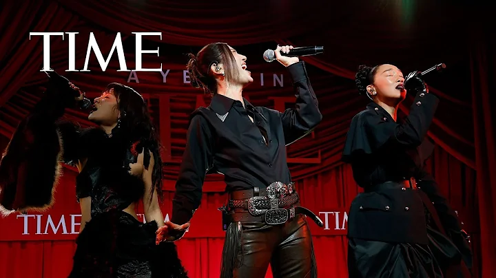 Huntr/x from 'KPop Demon Hunters' perform "Golden" live at “A Year in TIME”