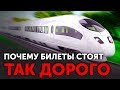 Почему билеты на поезд стоят так дорого