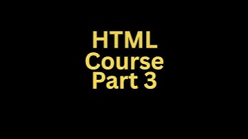 Html Series For Begginners | Html Tatorials part3