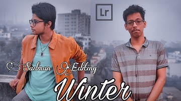 Winter preset for Lightroom Mobile || Preset link in description || [No Password]