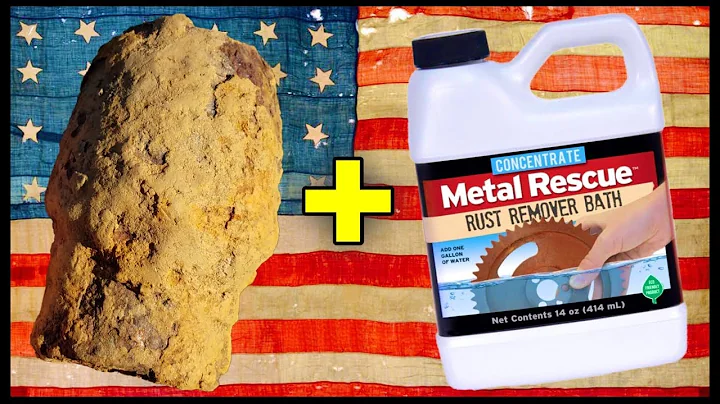 Metal Rescue Rust Remover Bath Review & Civil War Artillery Shell Restoration