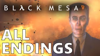 BOTH Endings! Nihilanth Final Boss Guide Black Mesa 4K UHD
