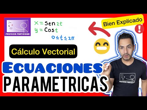 ✅​Ecuaciones PARAMÉTRICAS |𝘼𝙥𝙧é𝙣𝙙𝙚𝙡𝙤