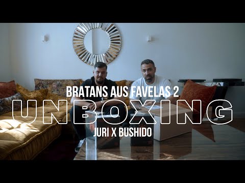 Unboxing von Bratans aus Favelas 2 mit Bushido