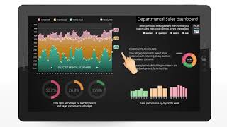 BI Dashboard example running as a native mobile app screenshot 5