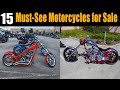 “Must-See! 15 Motorcycles for Sale With Crazy Good Prices!”