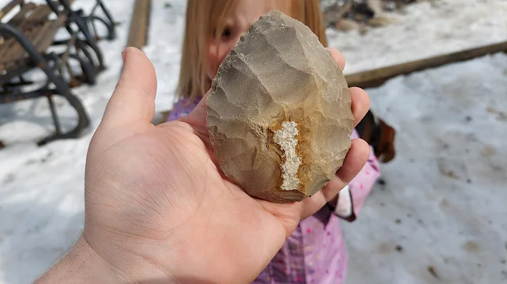 Ovate handaxe, March 2 2023 Neanderthal Joe