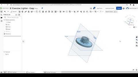 05 Introduction to Onshape - Modeling of Flange using Revolve Feature
