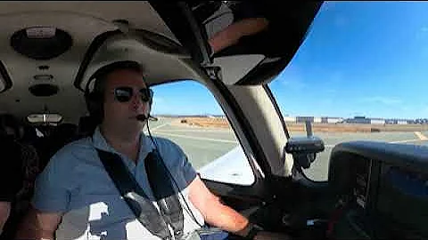 KMYF Montgomery Field, San Diego on Final , Landing 28 R, Taxi, Park. From KSDL, AZ July 8th, 2025