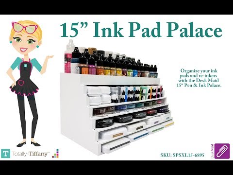 EASY Craft Ink Pad Storage Rack DIY 