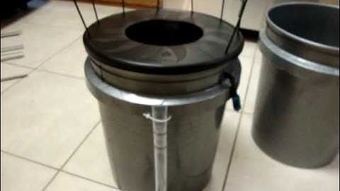 How-to build a 5 gallon hydroponic DWC system with trellis for cucumbers